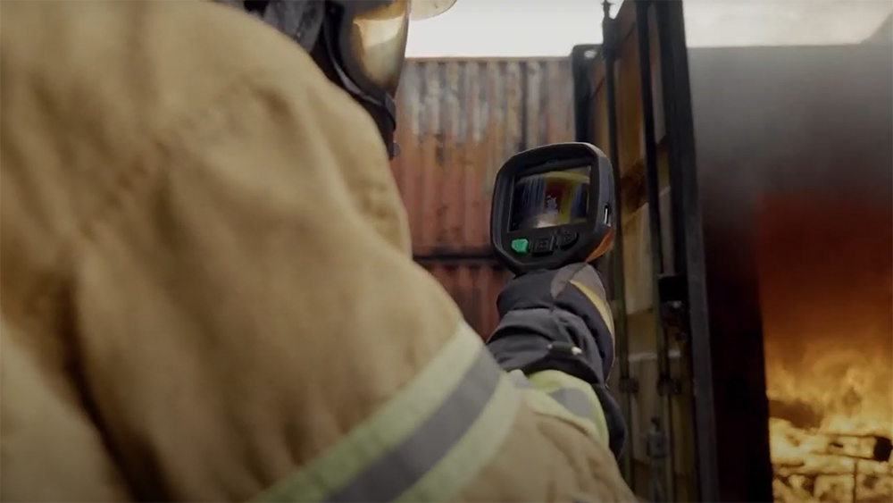 TIC FLIR de la série Kxx : Conçu pour aider les pompiers de l’appel au nettoyage